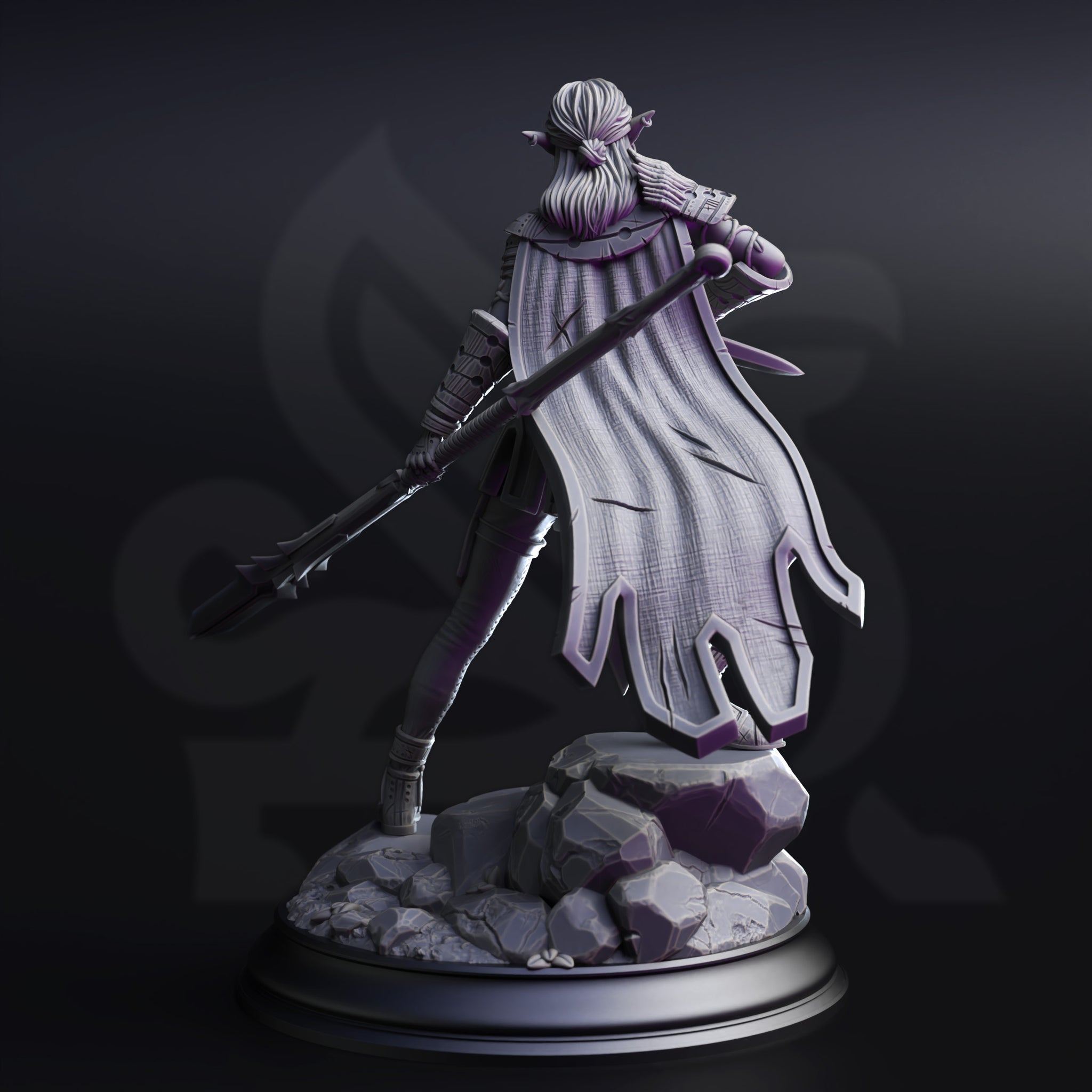 Drow Pathfinder of the Deep (Vixa Indwynath) by DM Stash