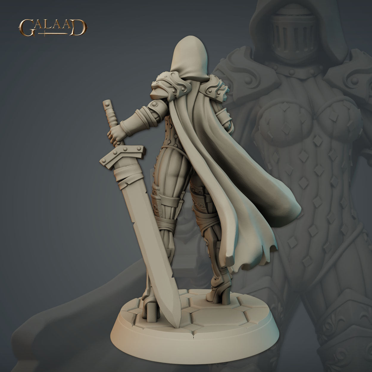 Warden 02 by Galaad Miniatures