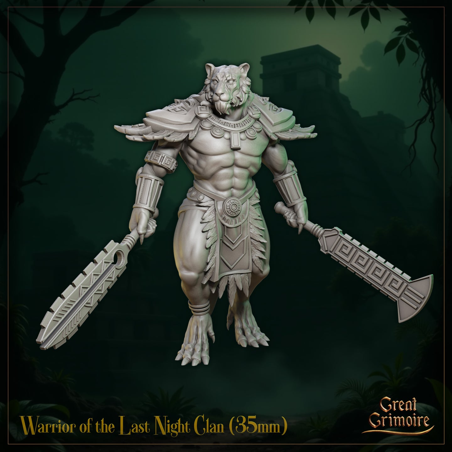 Leonin Warrior of the Last Night Clan by Great Grimoire