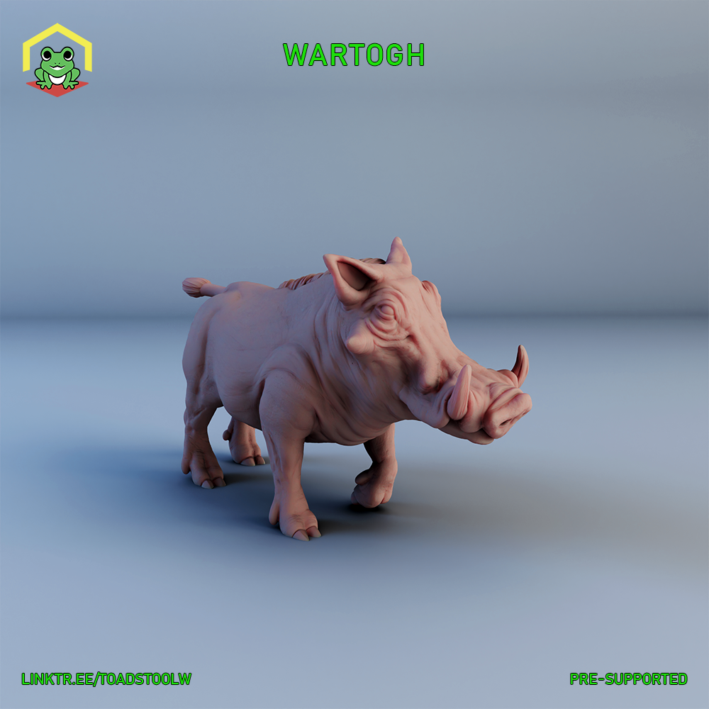 Warthog by The Toadstool Weaver