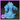 A churning Water Elemental miniature printed in blue resin, with a tapering torso of twisted, wave-like ridges rising into two grasping arms and a crest-like head. Sculpted by Ella's Arcanum Minis.