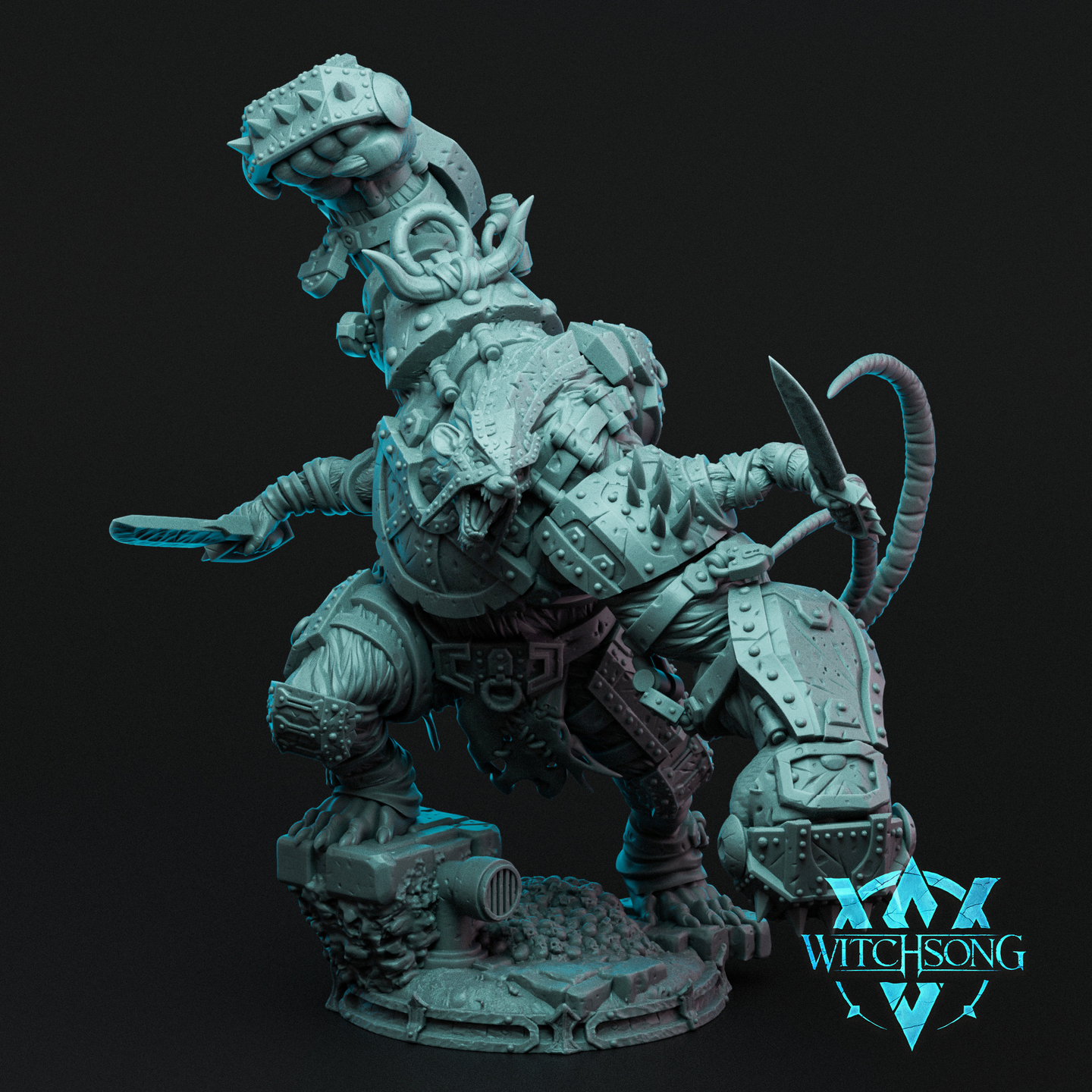 Wererat Monstrosity by Witchsong Miniatures