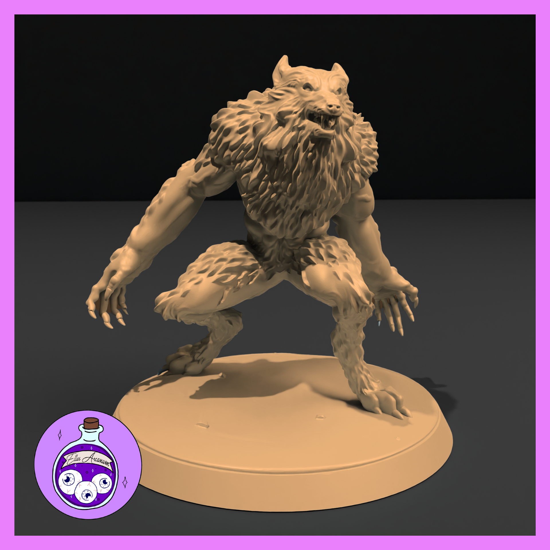 Werewolf by Ella's Arcanum Minis