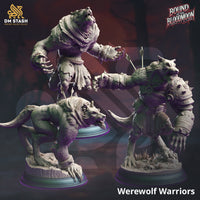 Werewolf Warrior Bundle by DM Stash