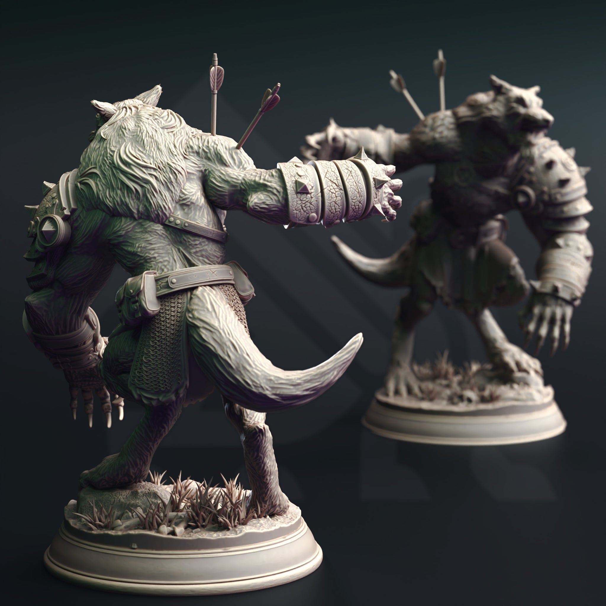 Werewolf Warrior 02 by DM Stash