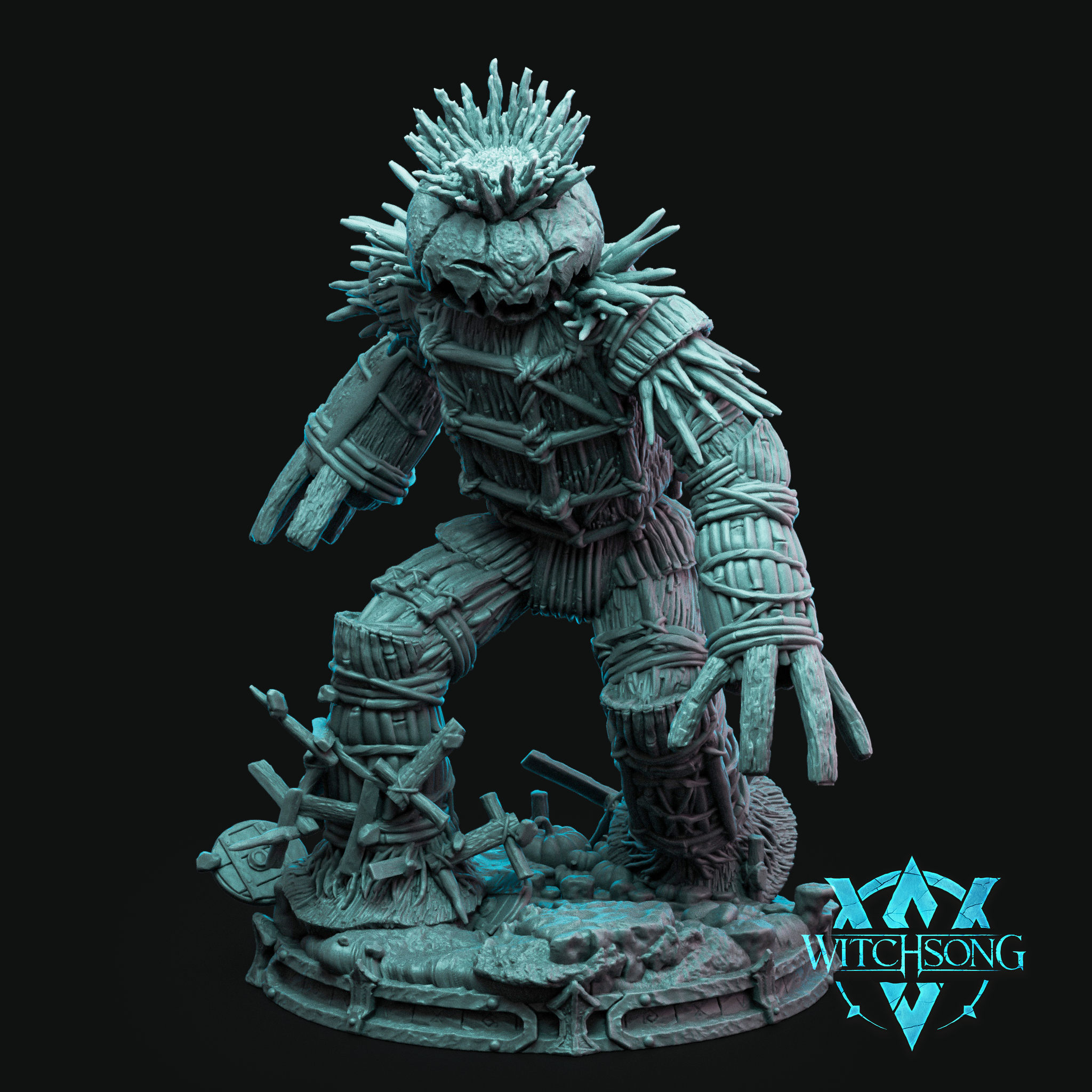 Wickerman Golem by Witchsong Miniatures