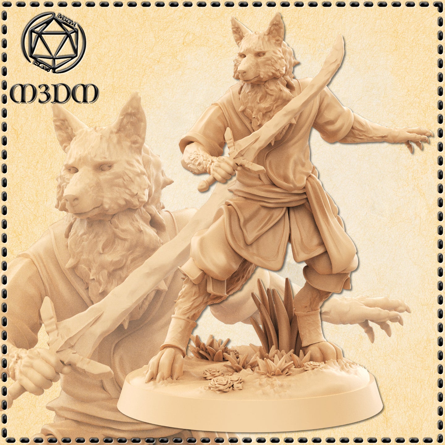 Wolffolk Ranger Action by Mia Kay M3DM