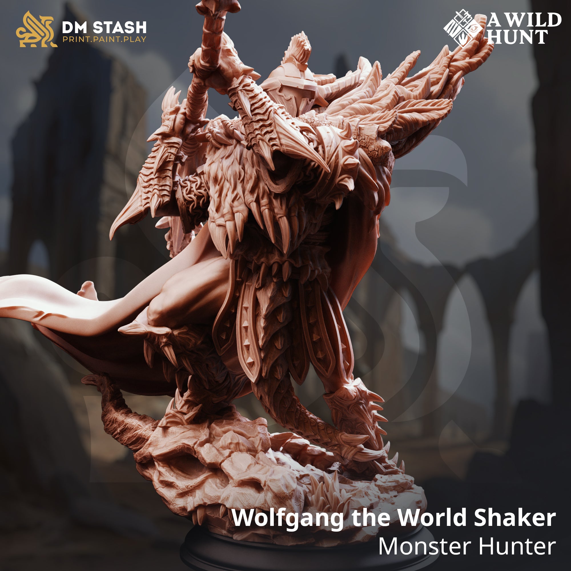 Monster Hunter (Wolfgang the World Shaker) by DM Stash