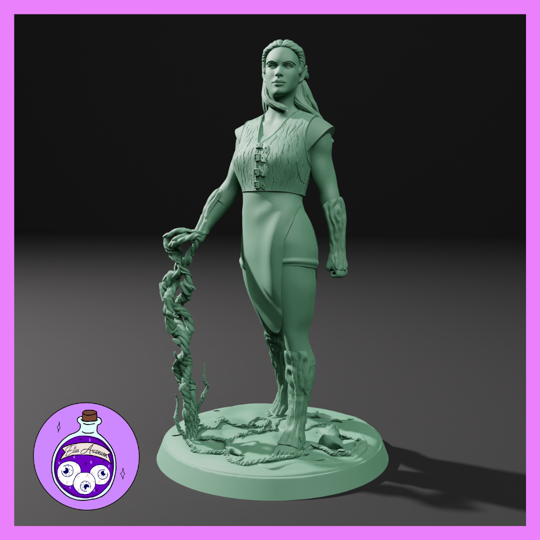Wood Elf Druid Female by Ella's Arcanum Minis