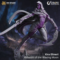 Drow Assassin of the Waxing Moon (Xira Elineri) by DM Stash