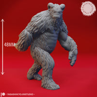 Sasquatch / Yeti 02 by Yasashii Kyojin Studios