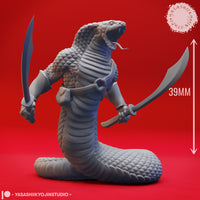 Serpent Warrior (Yuan-Ti) 01 by Yasashii Kyojin Studios