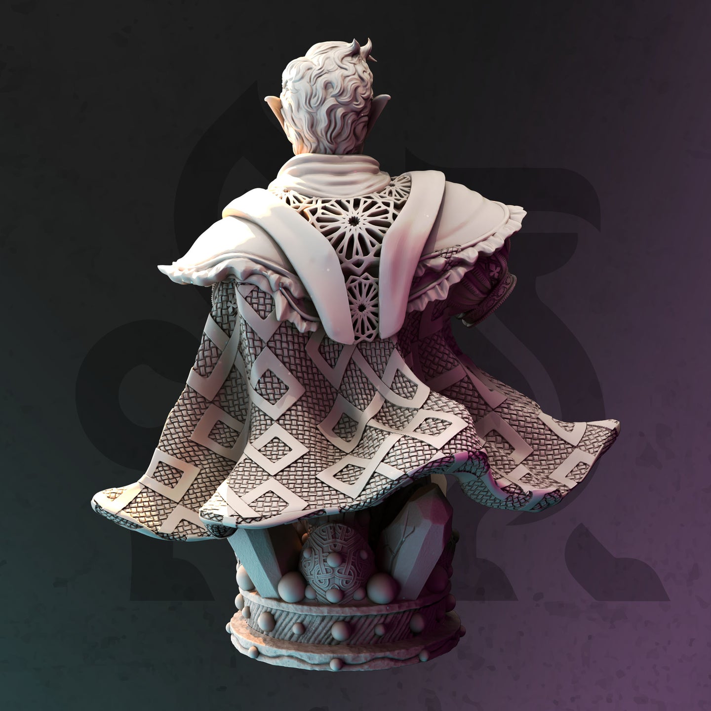 Drow Illusionist (Yunas) Bust  by DM Stash