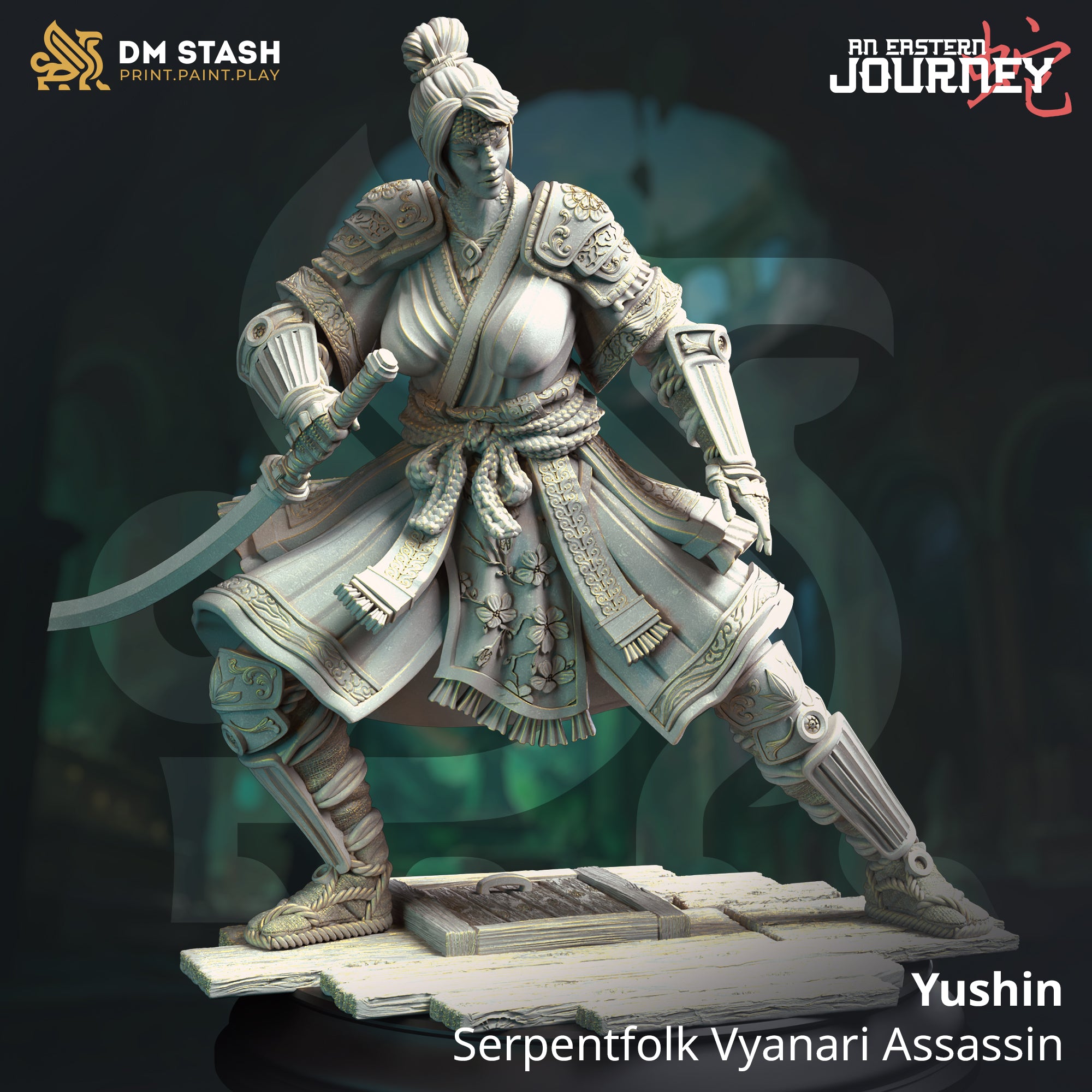 Serpentfolk Vyanari Assassin (Yushin) by DM Stash