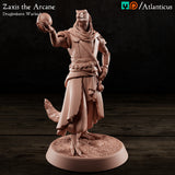 Zaxis the Arcane Dragonborn Mage by Atlanticus Arts