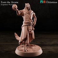 Zaxis the Arcane Dragonborn Mage by Atlanticus Arts
