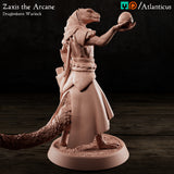 Zaxis the Arcane Dragonborn Mage by Atlanticus Arts