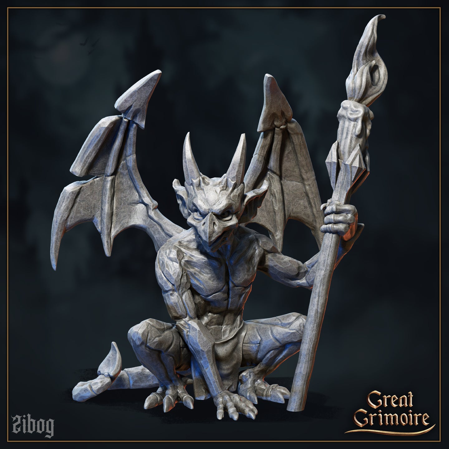 Gargoyle 04 by Great Grimoire