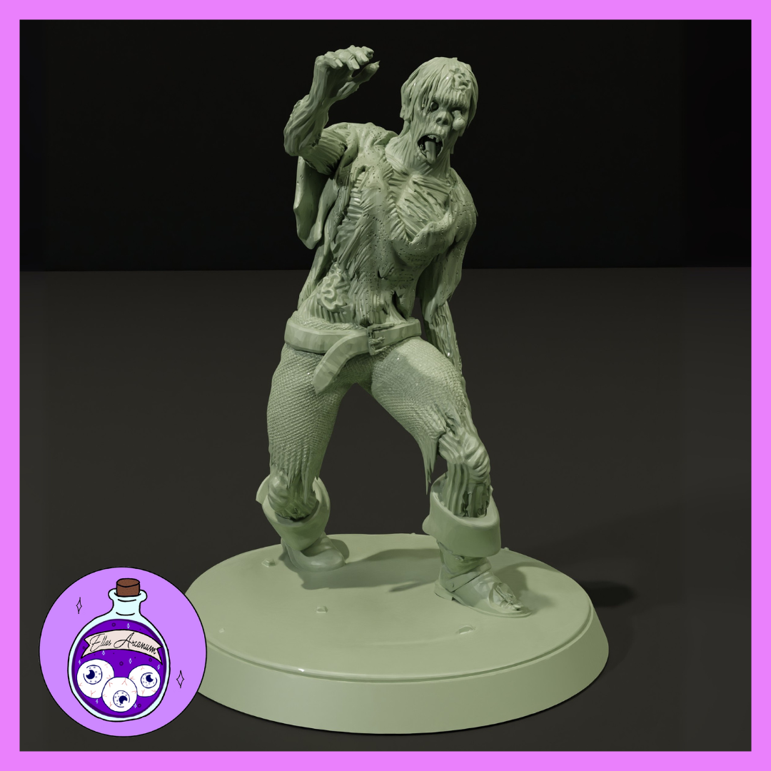 Zombie 1 by Ella's Arcanum Minis