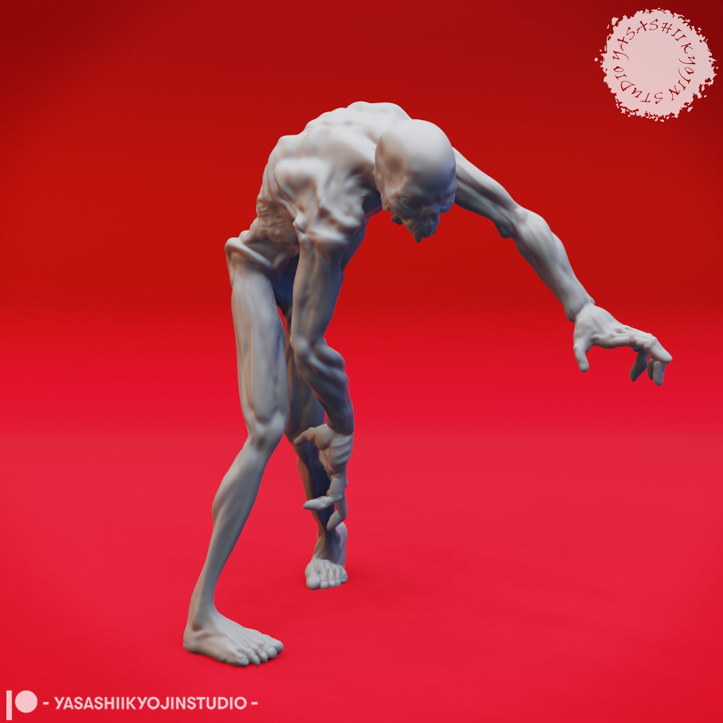 Zombie 03 by Yasashii Kyojin Studios