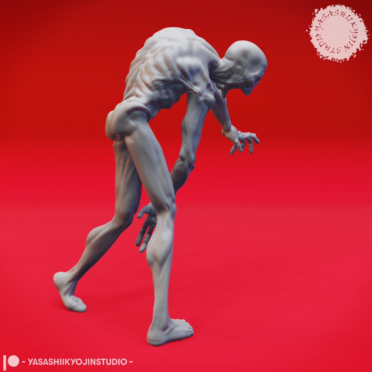 Zombie 03 by Yasashii Kyojin Studios
