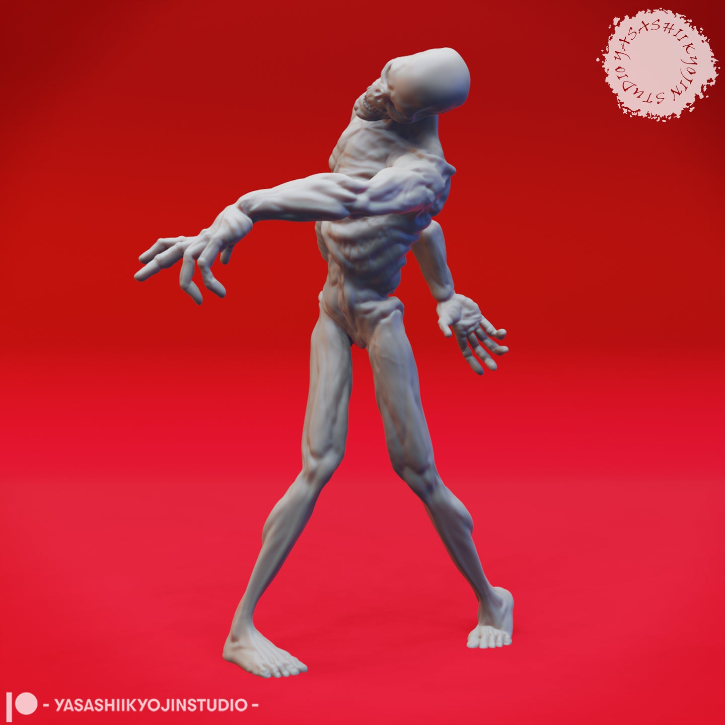 Zombie 04 by Yasashii Kyojin Studios