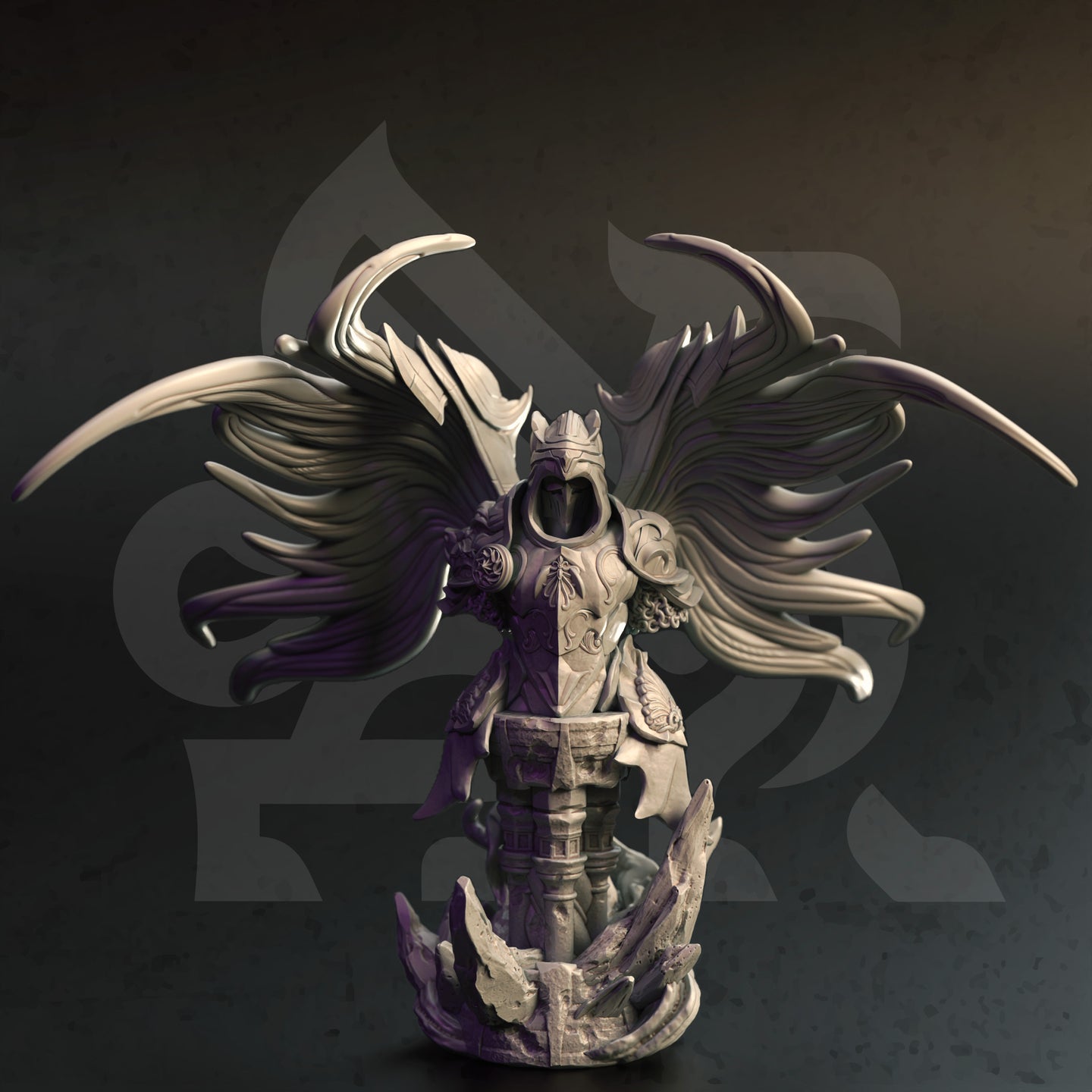 Celestial Knight (Zyril) Bust  by DM Stash