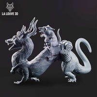 Drago-Opossum by La Louve 3D