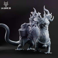 Drago-Opossum by La Louve 3D