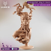 Dryad Bust by La Louve 3D