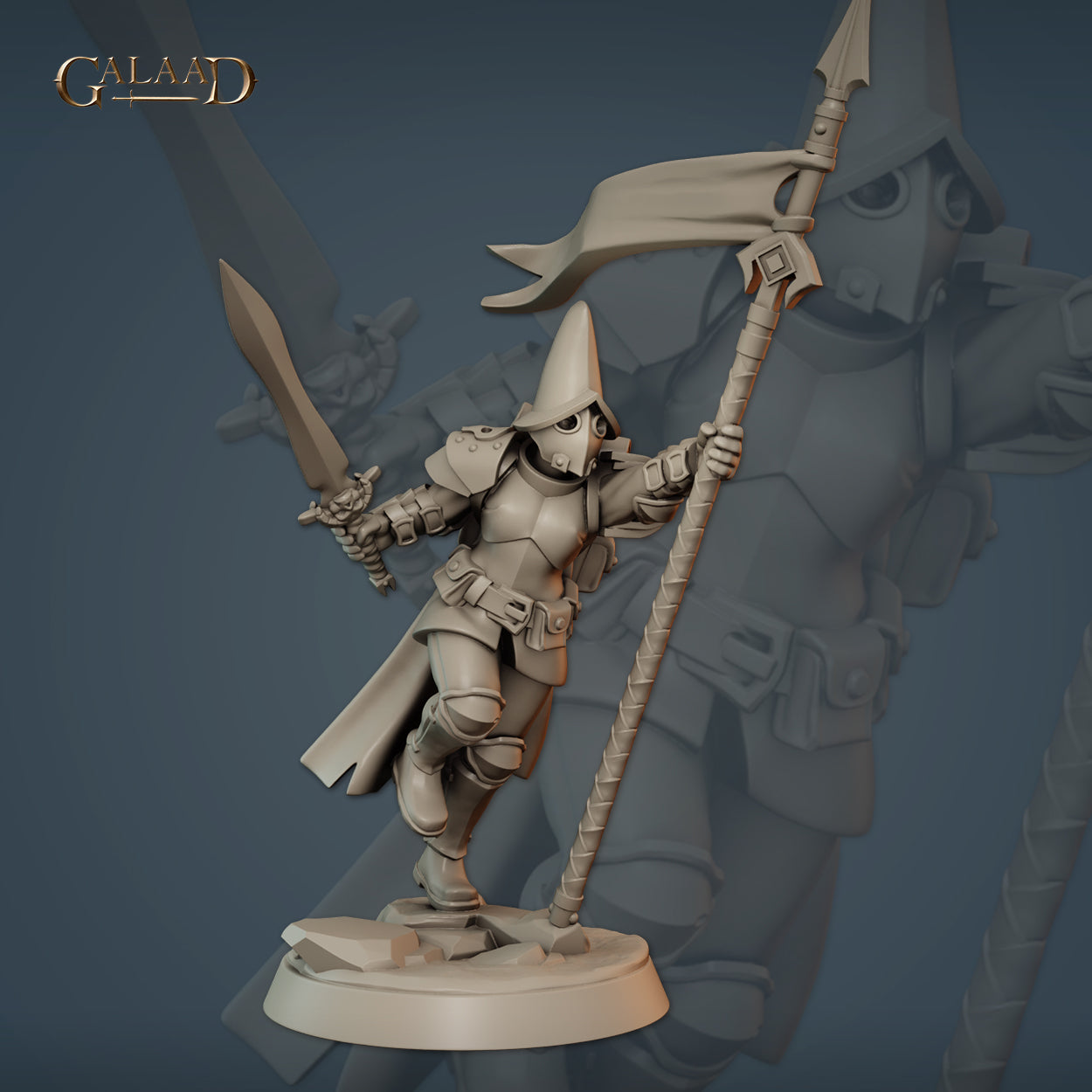 Vanguard Female 03 by Galaad Miniatures