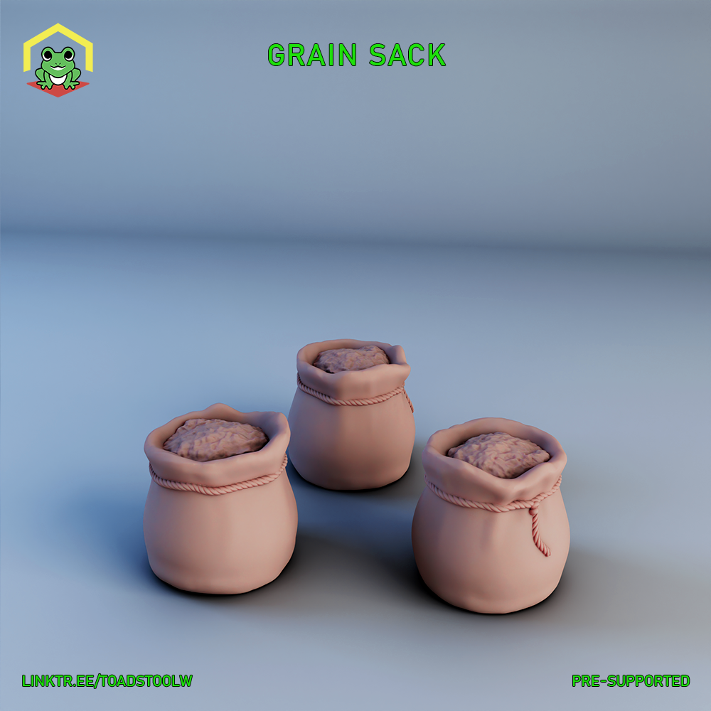 Grain Sack by The Toadstool Weaver
