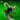 Digital render of the Grick miniature by The Toadstool Weaver — a pale, worm-bodied creature rearing upward with four sucker-lined tentacles splayed wide and a hooked beak open at the centre, shown against a vivid green background