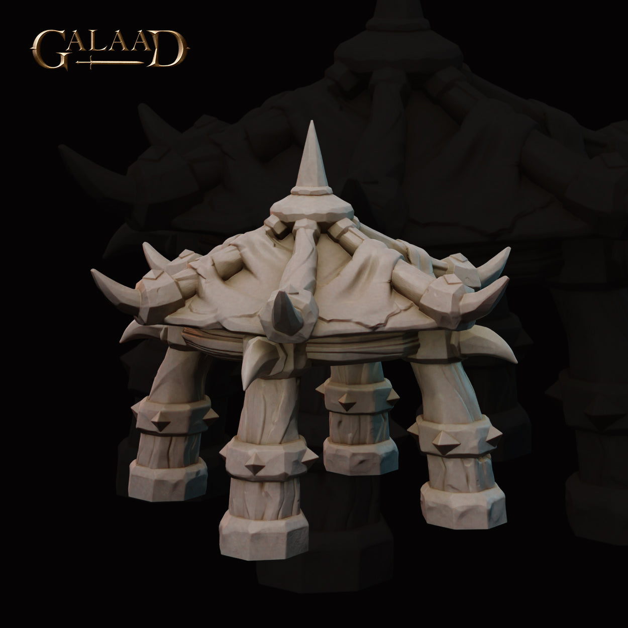 Orc Hut 02 by Galaad Miniatures