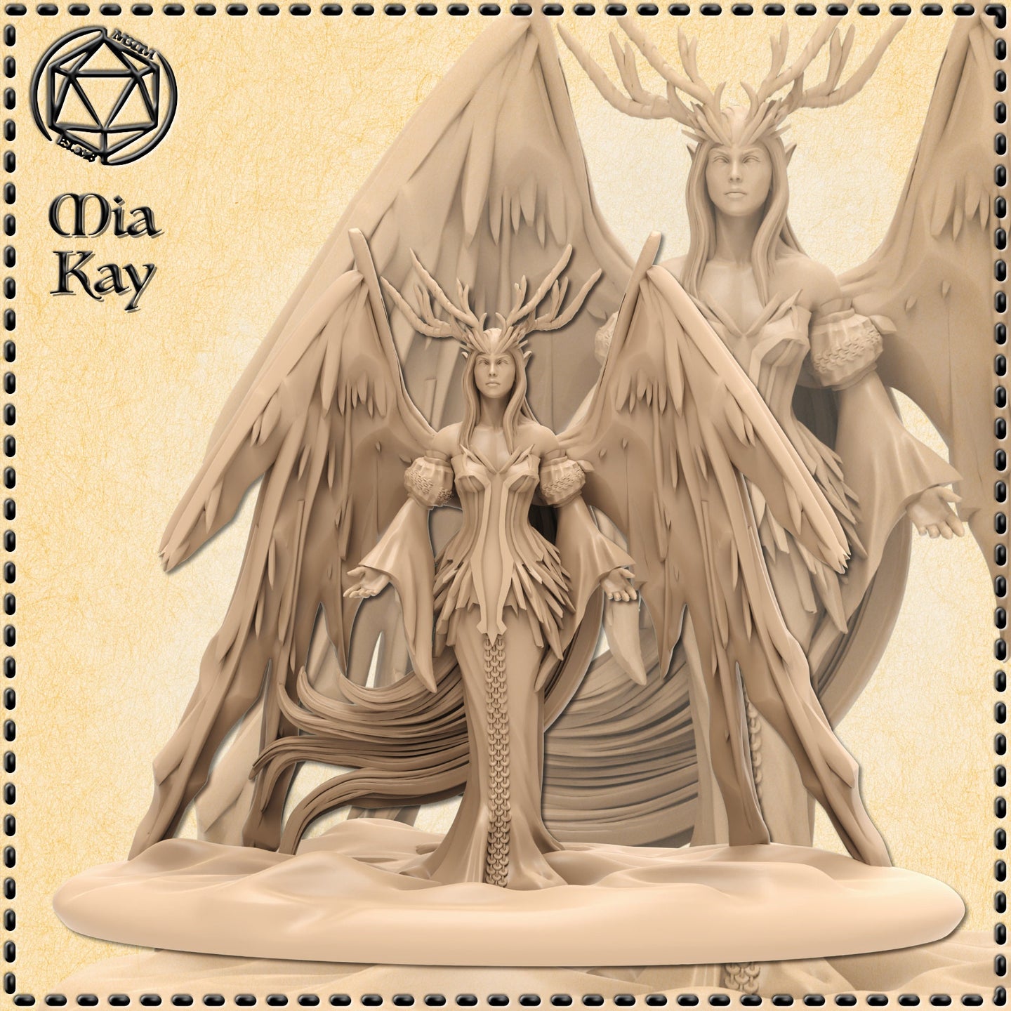 Winter Fey Queen by Mia Kay M3DM