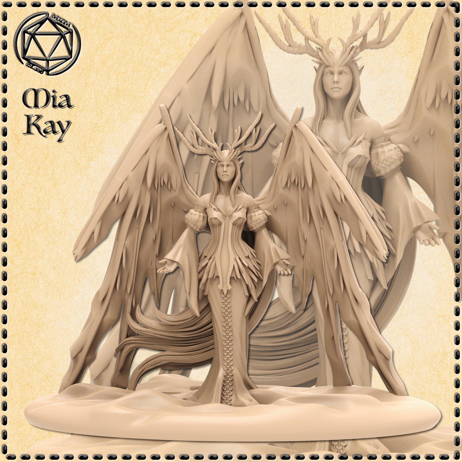 Winter Fey Queen by Mia Kay M3DM