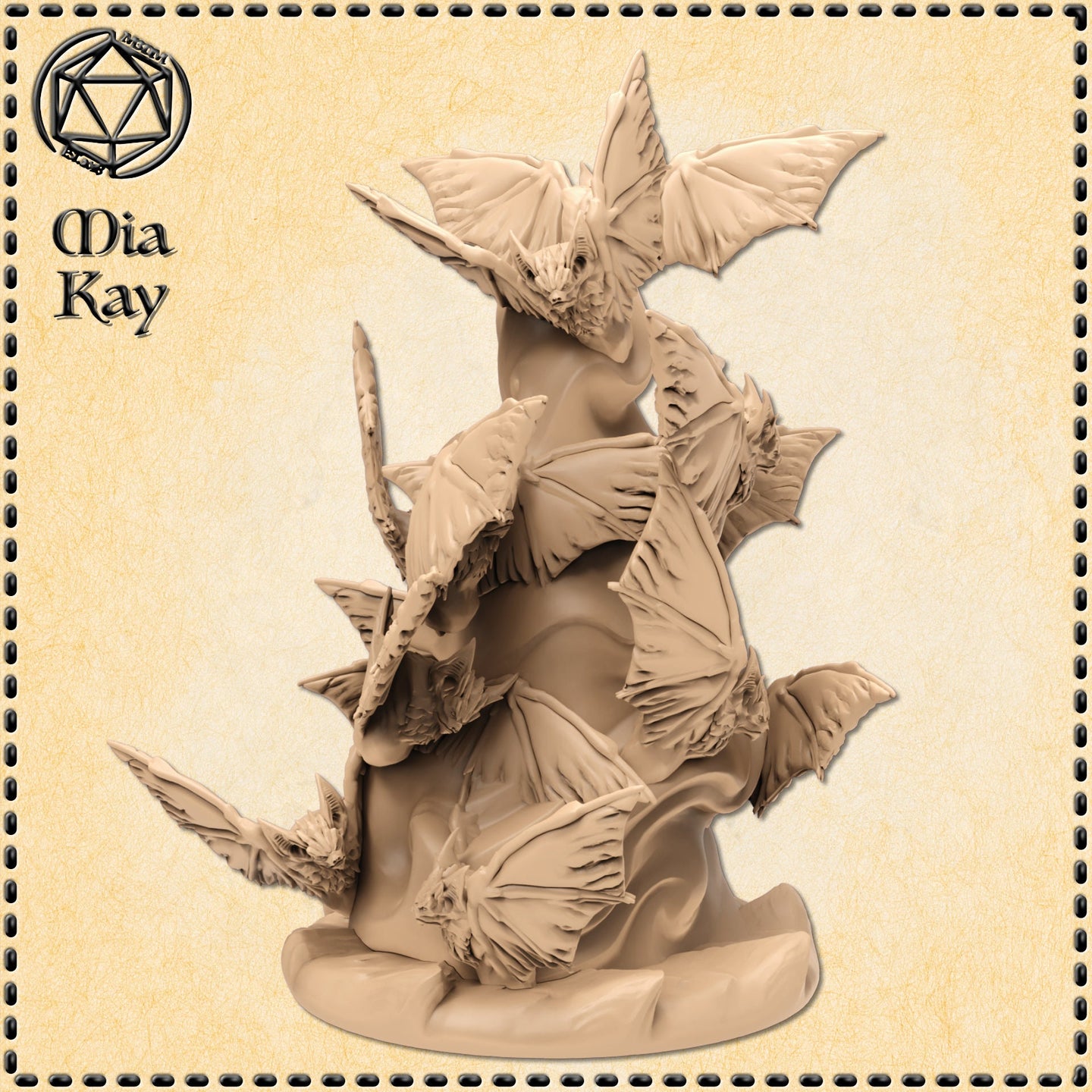 Bat Swarm by Mia Kay M3DM