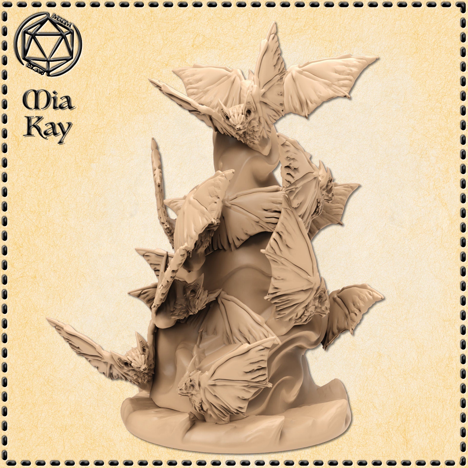 Bat Swarm by Mia Kay M3DM