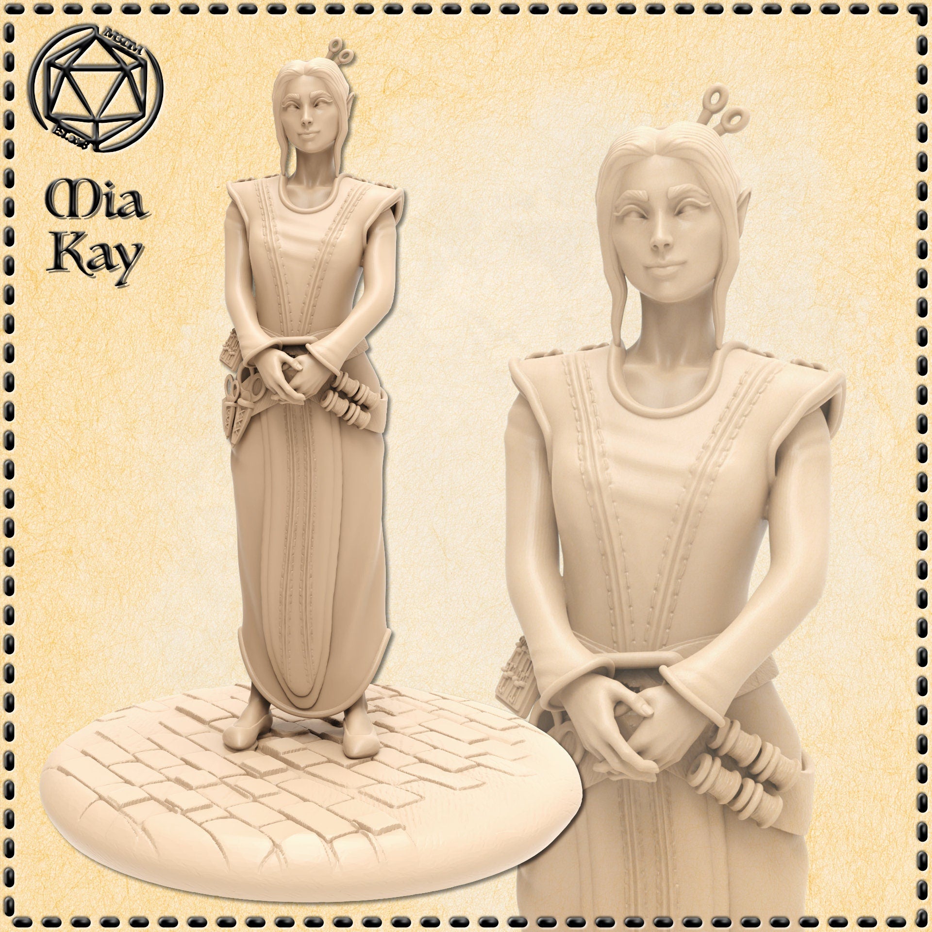 Elf Seamstress by Mia Kay M3DM