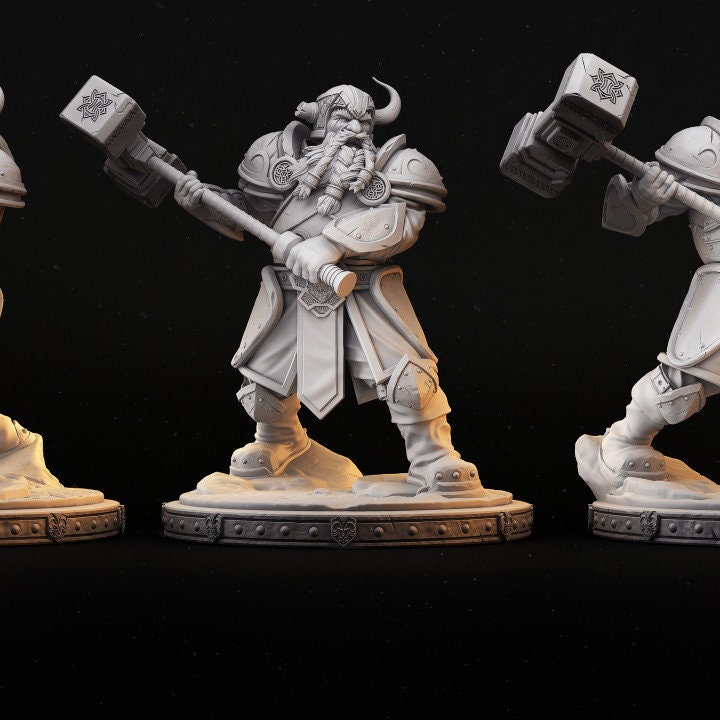 Dwarf Fighter (Bruhmmir) by Primal Collectibles