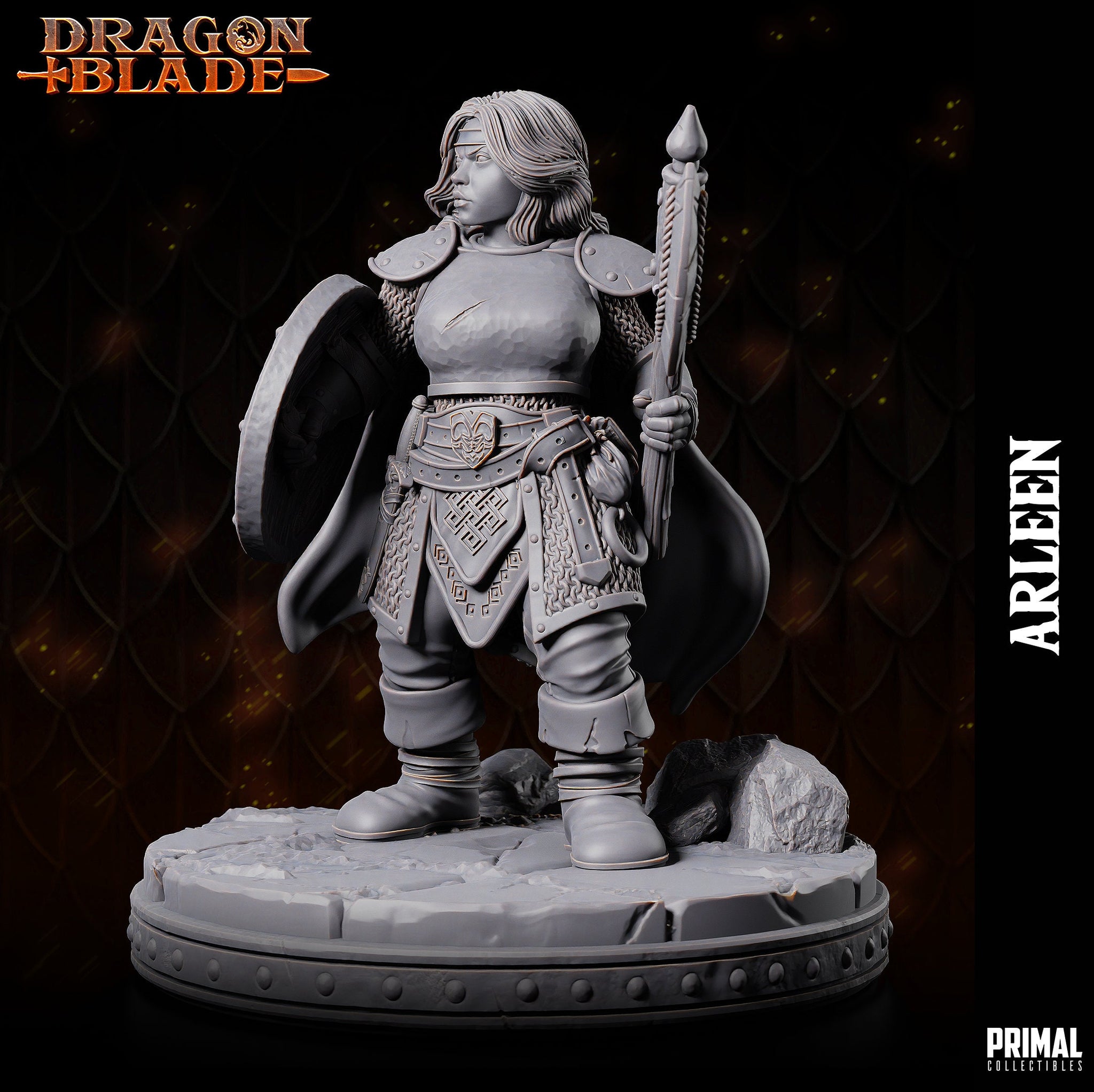 Dwarf Fighter (Arleen) by Primal Collectibles