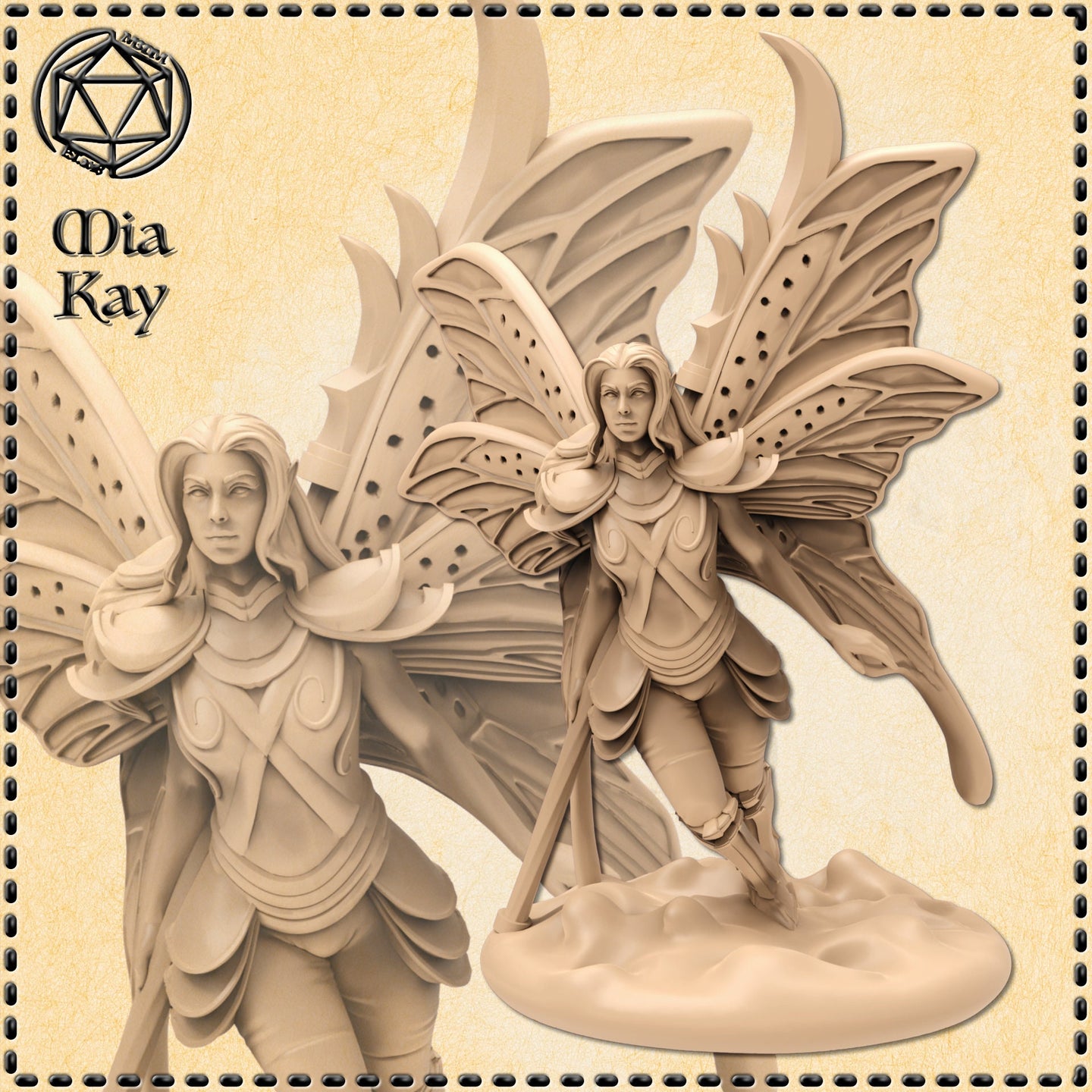 Fairy Paladin by Mia Kay M3DM