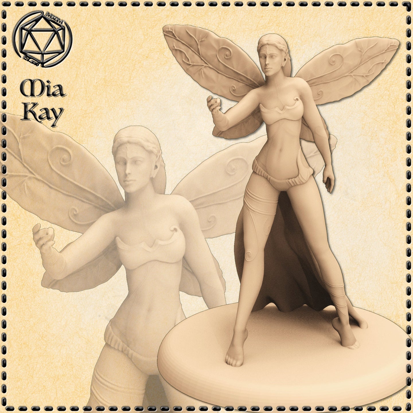 Fey / Fairy Goddess by Mia Kay M3DM