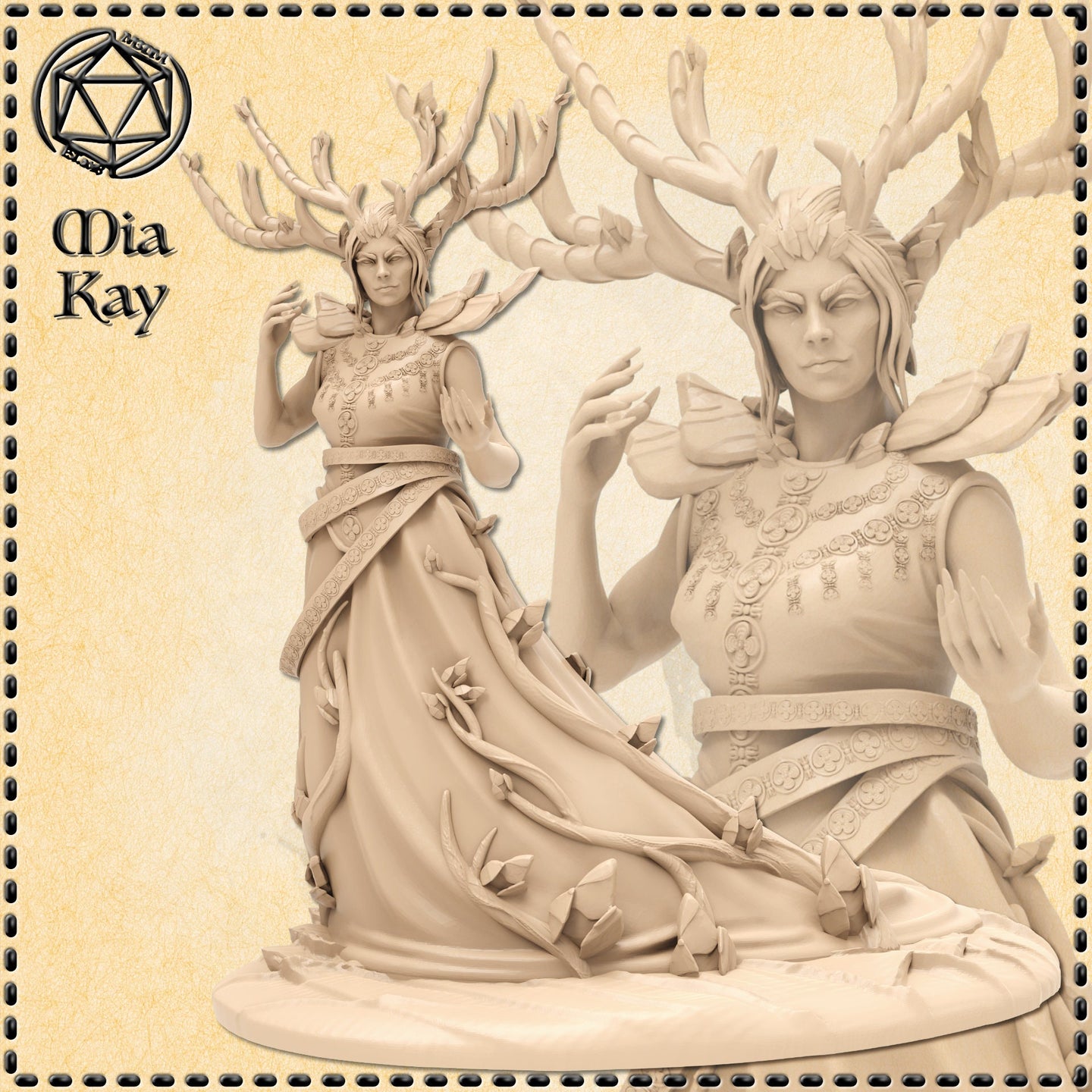 Woodland Fey Queen by Mia Kay M3DM