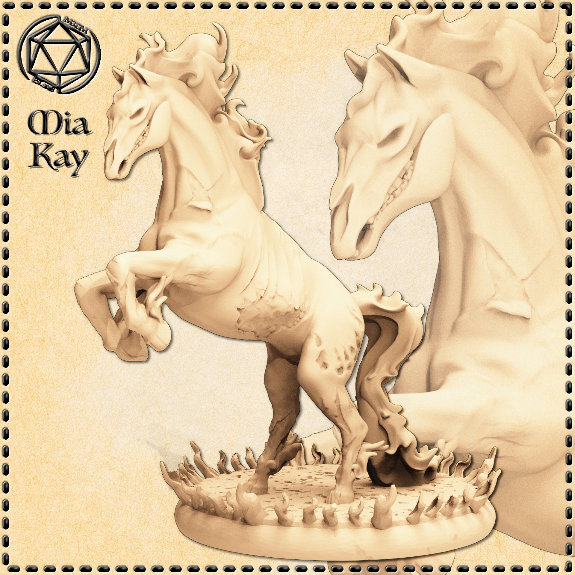 Fire Horse / Nightmare by Mia Kay M3DM