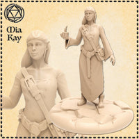 Elf Botanist by Mia Kay M3DM