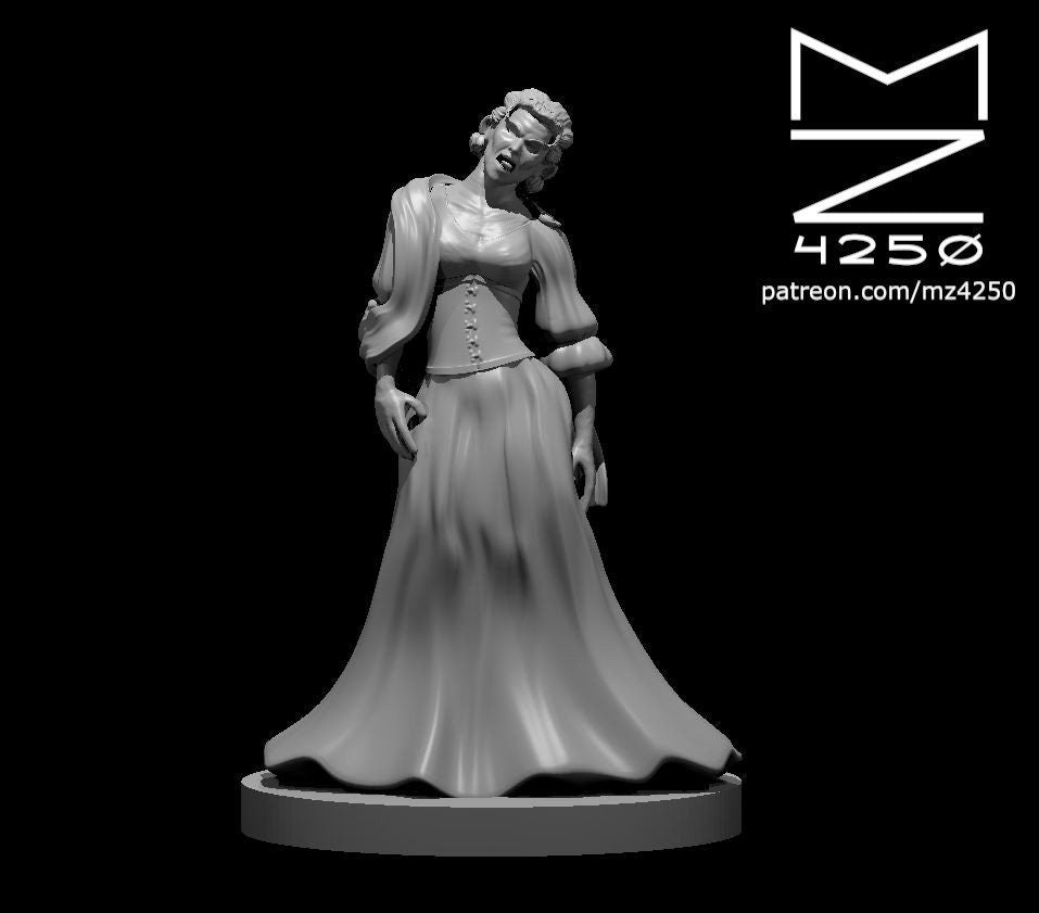 Zombies Zombie Noblewoman by MZ4250