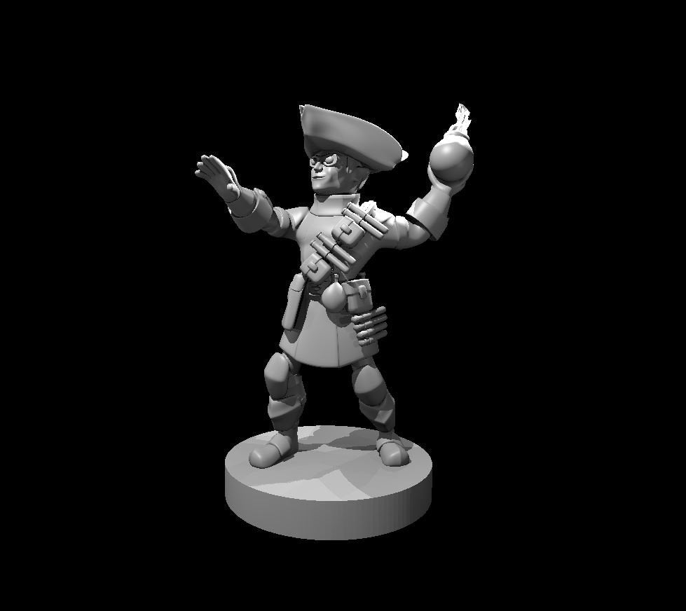 Halfling Artificer Alchemist Pirate by MZ4250
