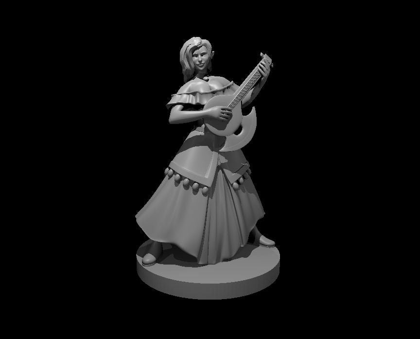 Elf Bard Maiden by MZ4250