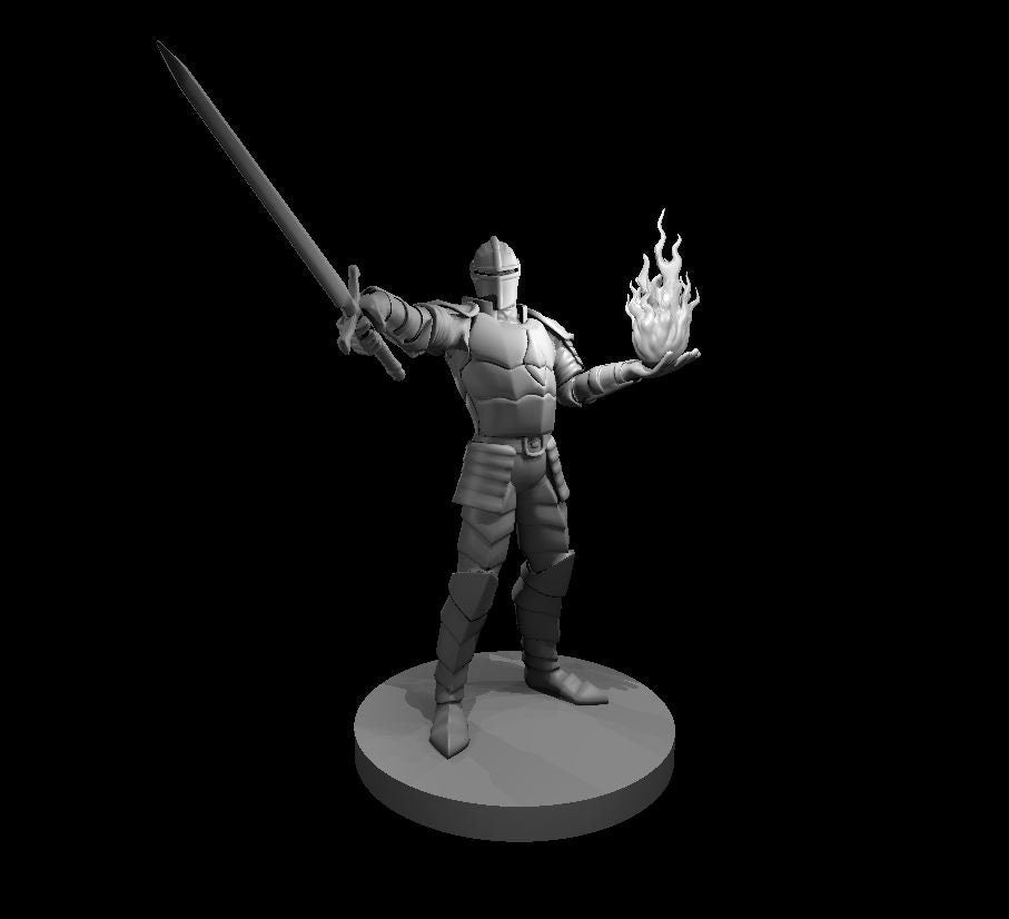 Human Male Fighter Eldritch Fighter by MZ4250